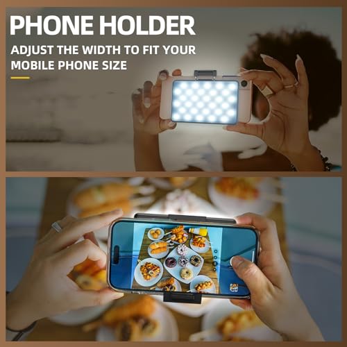 Youlisn Selfie Light for Phone, 60 LED Phone Light with Rechargeable Clip and Adjusted 3 Light Modes, 2000mAh Video Light for iPhone iPad, Laptop, Makeup, TikTok, Selfie, Vlog, Video Conference - image 6