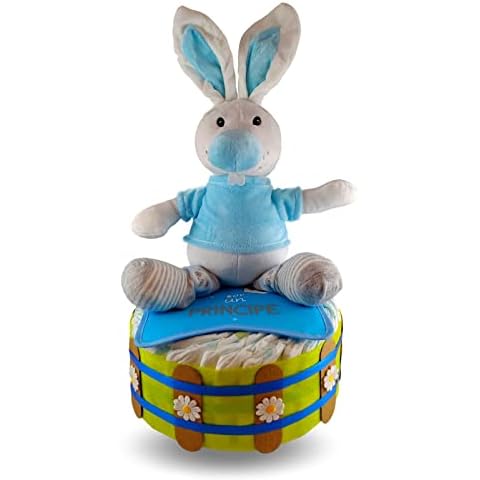 Diaper Cake For Girl My Playpen With Bunny Cover