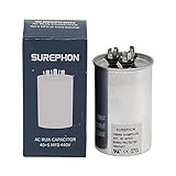 SUREPHON Capacitor for ac 40+5μF Both 370/440 VAC CBB65 B Class Designed to Work More Than 10,000...