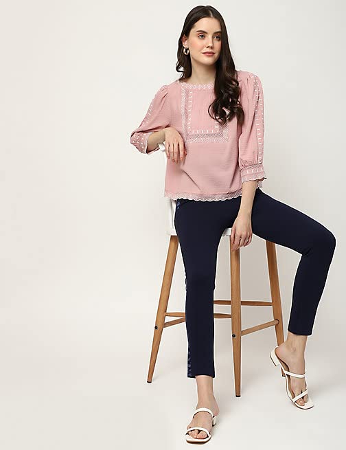 Image of Marks & Spencer Womens Regular Fit Viscose Blend Blouse