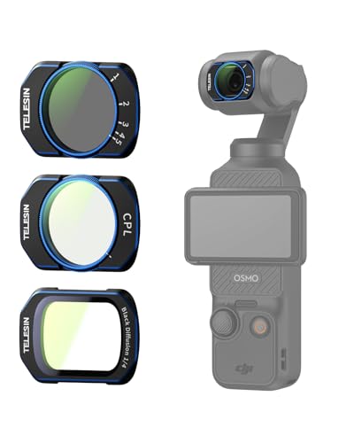 Amazon | TELESIN VND ND2-32 CPL ブラックミストフィルターキット DJI