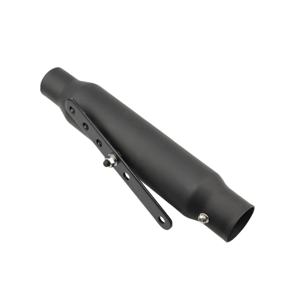Silencieux d'échappement de moto Riloer 38mm/1.50in pour tuyau universel, tuyaux d'échappement de moto, adaptateur de tuyau d'échappement pour moto et acier inoxydable pour H-arley