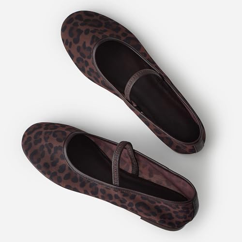 Mary Jane Ballet Flats for Women Square Toe Elastic Strap Slip on Ballerina Flats Dressy Casual Daily Wedding Party Shoes3