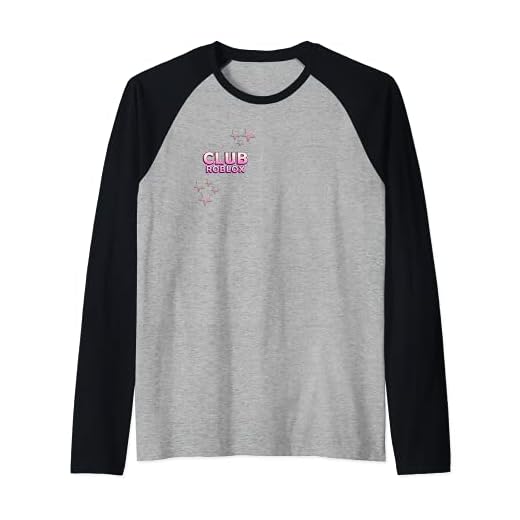 Club Roblox Classic Camiseta Manga Raglan