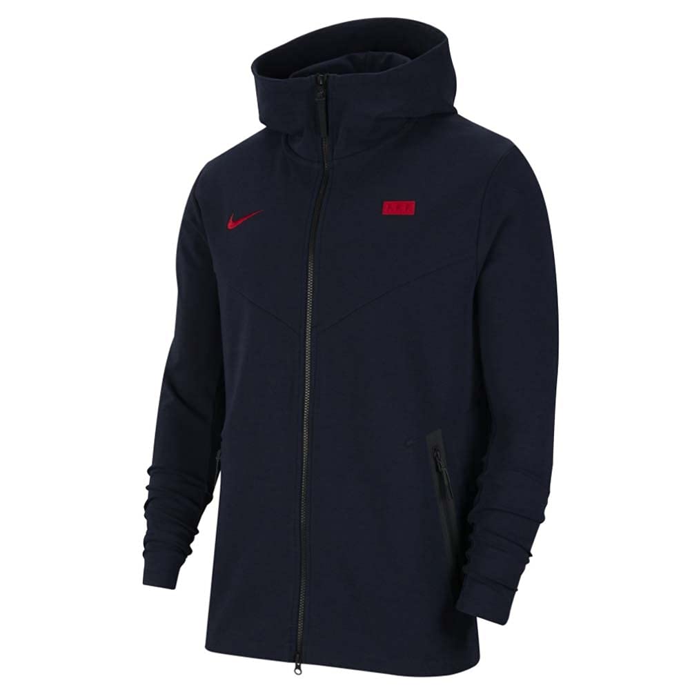 Nike 2020-2021 France Tech Pack Hoodie Obsidian