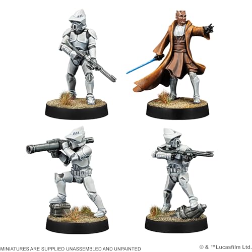 Image of Asmodee Star Wars: Legion ARF Troopers Unit Expansion - Tabletop Miniatures Game, Strategy Game for Kids and Adults, Ages 14+, 2 Players, 3 Hour Playtime