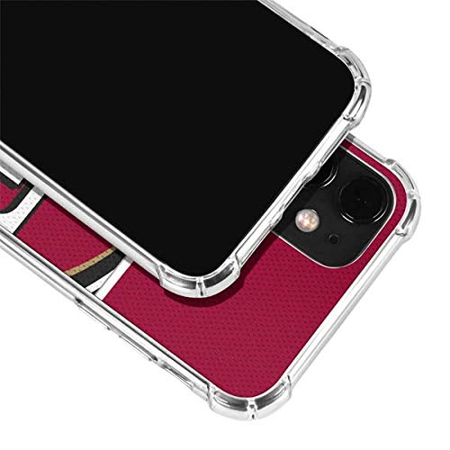 Skinit Clear Phone Case Compatible with iPhone 12 - Officially Licensed NFL San Francisco 49ers Zone Block Design