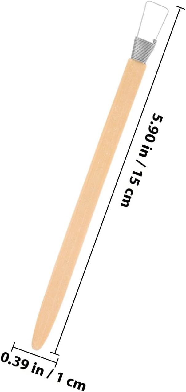 Scraper Clay Carving Tool for Sculpture Detailing Brown