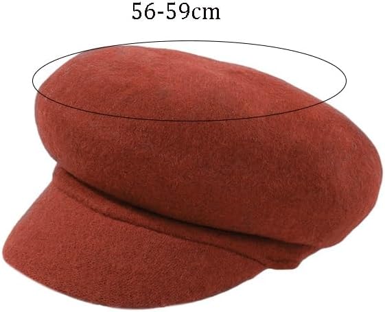 Winter Wool Versatile Artistic Octagonal Hat Women's College Beret