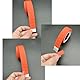JZK 20 Rollen insgesamt 10.000 Stück rot/neonorange Preisauszeichneretiketten, 21 mm x 12 mm Preisauszeichneraufkleber, Papier-Preispistolen-Etiketten, 500 Stück pro Rolle