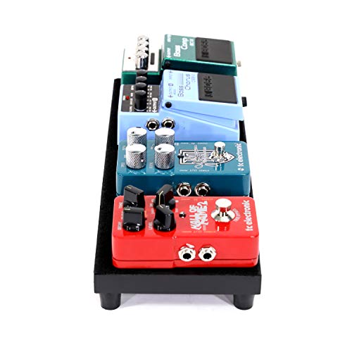 Ghost Fire Guitar Pedal Board Aluminum Alloy 1.08Lb Effect Pedalboard 13.7''X5.5''X1.9" With Carry Bag,V Series (V-Baby 1) #TOP6