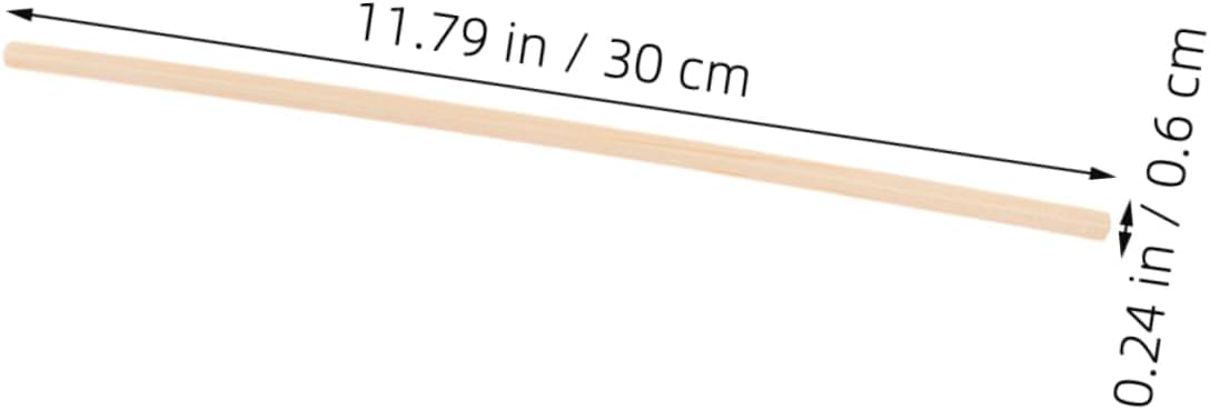 15 Piece Triangle Wood Trim Sticks for Window Screen Edges