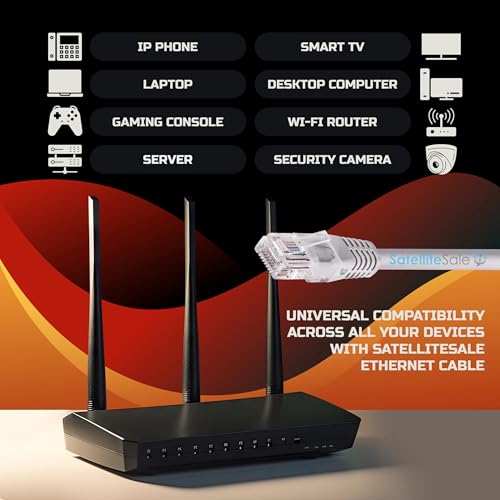 Cable Ethernet RJ45 Cat-5e UTP 6 pies SatelliteSale miniatura 6