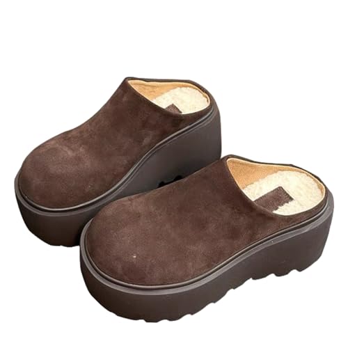 Chaussures compensées bout rond pour marcher sans douleur avec un style punk unique