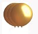 36 Inch Latex Balloon Gold (Premium Helium Quality) Pkg/3