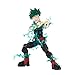 Total Anime Izuku Midoriya - 6.5-Inch Scale Figure with Swappable Faceplates, Alternate Hands, and Energy Effects