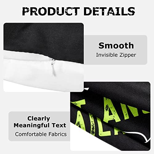 4 Pieces Gaming Cushion Cover Video Game Themed Pillowcase Gamer Throw Pillow Covers for Gaming Fan Funny Gaming Pillow Case for Home Office Car Sofa Bedroom Present, 45 x 45 cm