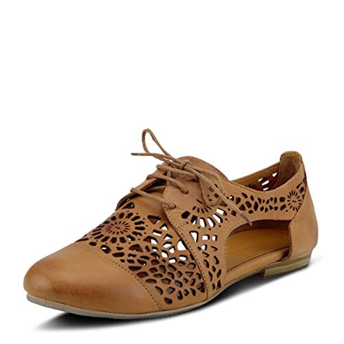 Spring Step Women's Theone Lace-Up Shoe Camel EU 40 /
