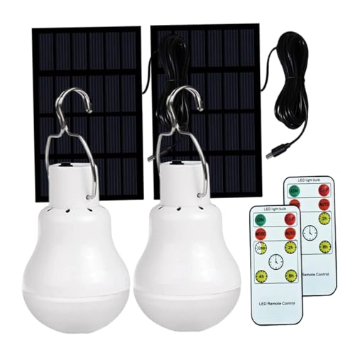 Lumières de guirlande solaire pour le camping et l'éclairage de tente de jardin