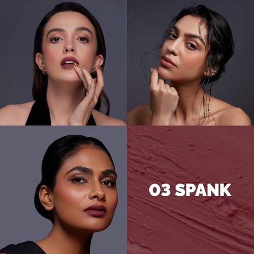 Image of Staze 9to9 Cheek Me Out Multipurpose Blush Stick Tint | On The Go Lip + Cheek + Eye Makeup | Highly Pigmented + Blendable | 12Hrs Long Stay | Natural, Creamy Finish | Travel-Friendly | 03 Spank | 6g