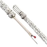 Kit de découseur – ce découseur arbore un look rétro et vintage avec un motif en relief sur sa surface ; outil pour retirer les points de broderie