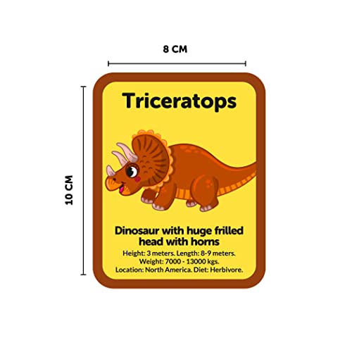 Image of Mini Leaves 60 Piece Wooden Puzzle for Kids 4-6 Years - Dinosaurs World Jigsaw Floor Puzzle With Booster Cards & Box - Safe & Durable Educational Toy