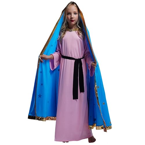 Disfraz de Virgen María para Niñas Saint Halloween miniatura 4