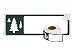 DYMO LabelWriter Holiday Address Labels, Limited Edition, Tree, 1-1/8" x 3-1/2"