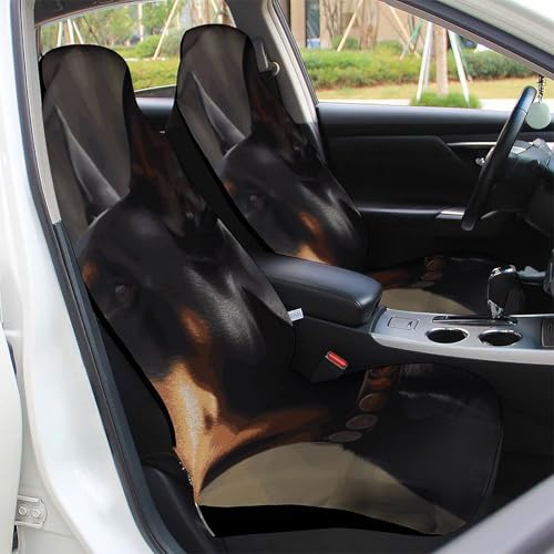 Housse de siège avant pour SUV et camion Doberman avec fixation élastique universelle