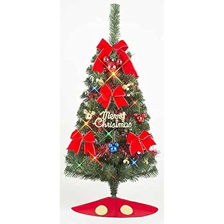 Amazon Co Jp ディズニーセット ミッキーマウス 90cm ディズニー Disney クリスマスツリー Cd おもちゃ