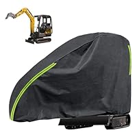 Baggerabdeckung, 420D Abdeckung für Minibagger 800-1600kg, Wasserdicht Atmungsaktive Baggerplane, Minibagger Abdeckplane Gegen Regen, Schnee, Wind, UV-Strahlung und Laub