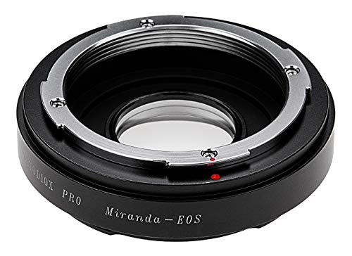 Image of Fotodiox Pro Lens Mount Adapter - Miranda (MIR) SLR Lens to Canon EOS (EF, EF-S) Mount SLR Camera Body