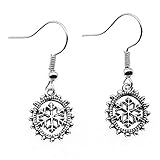 Farbe: Antikes Silber Wie das Bild zeigt (bitte beachten Sie, dass das Foto aufgrund des Lichts möglicherweise eine kleine chromatische Abweichung von den wahren Gütern hat)