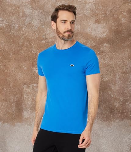 Image of Lacoste Men's Short Sleeve Pima Jersey Crew Neck Tee
