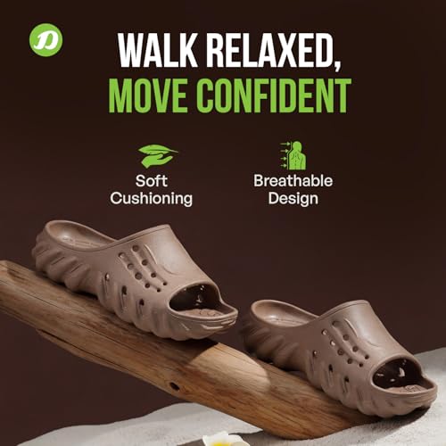 Image of DOCTOR EXTRA SOFT Men's Classic Flip Flops /Slippers with Soft Acupressure Foot Massager for Adult | Comfortable & Light Weight| Stylish & Anti-Skid| Casual Waterproof Cushion Sliders Gents Boys D-500