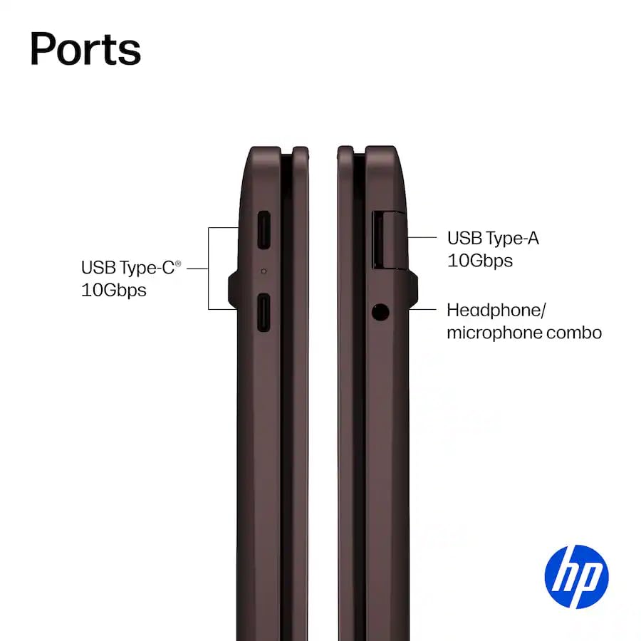 Image of HP 2026 OmniBook X 16 inch WUXGA Touchscreen Laptop 12-Core Qualcomm Snapdragon X2 Elite X2E-84-100 Adreno Graphics 24GB LPDDR5 1TB NVMe SSD USB-C w /DP WiFi BE BT Webcam Backlit KB Windows 11 Home