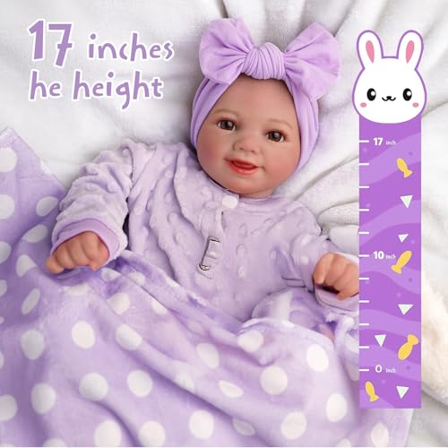 2 muñecas bebé Reborn Sunny y Carina miniatura 6