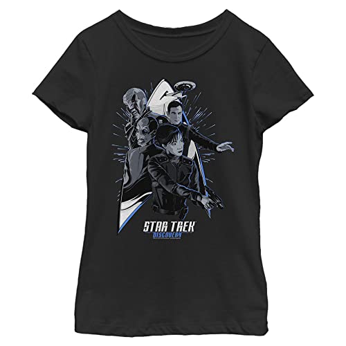 T-shirt Star Trek enfant Heroes of The Galaxy en coton