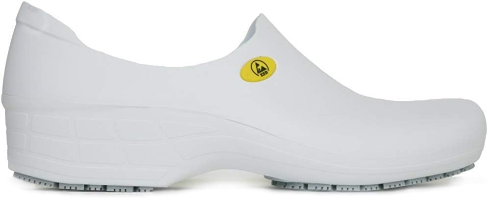 SSW-ESD-BCA Antistatic Non-Slip Shoes for Women (9, White)