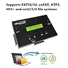 Vinpower 1 to 2 SATA 2.5 & 3.5 Hard Disk Drive/Solid State Drive (HDD/SSD) Clone Duplicator and DOD Level Eraser