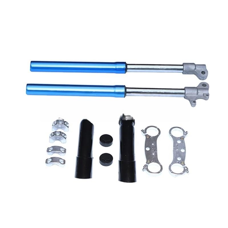 amortisseurs Avant arrière Suspension d'amortisseur de Fourche pour 47cc 49cc, Deux Temps pour Mini Moto Tout-Terrain, pièces de Modification, 6 Couleurs