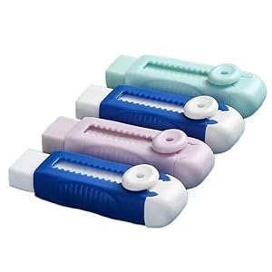 Bimrtgxr Einziehbarer Druck-/Zieh-Radiergummi