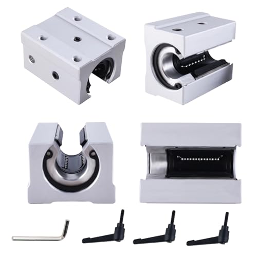 Roulement SBR16UU pour monter un rail de guidage de table CNC ou imprimante 3D
