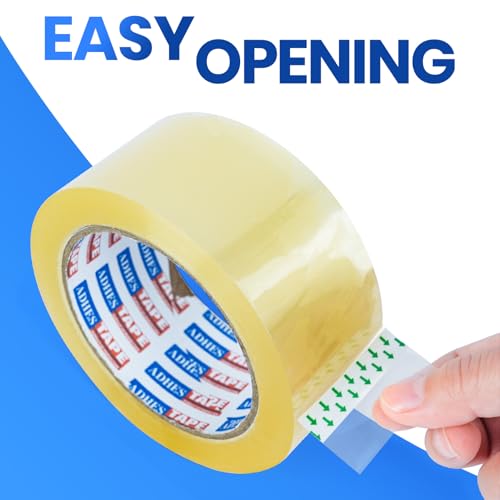 Image of ADHES Packing Tape Shipping Tape Packaging Tape for Moving Boxes