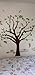 Amaonm Removable Cartoon Giant Brown Tree Wall Decals DIY Leaves Wall Sticker Peel and Stick Wall Decor for Nursery Kids Girls Nursery Room Bedroom Living Room Offices Kindergarten Decoration(Tree)