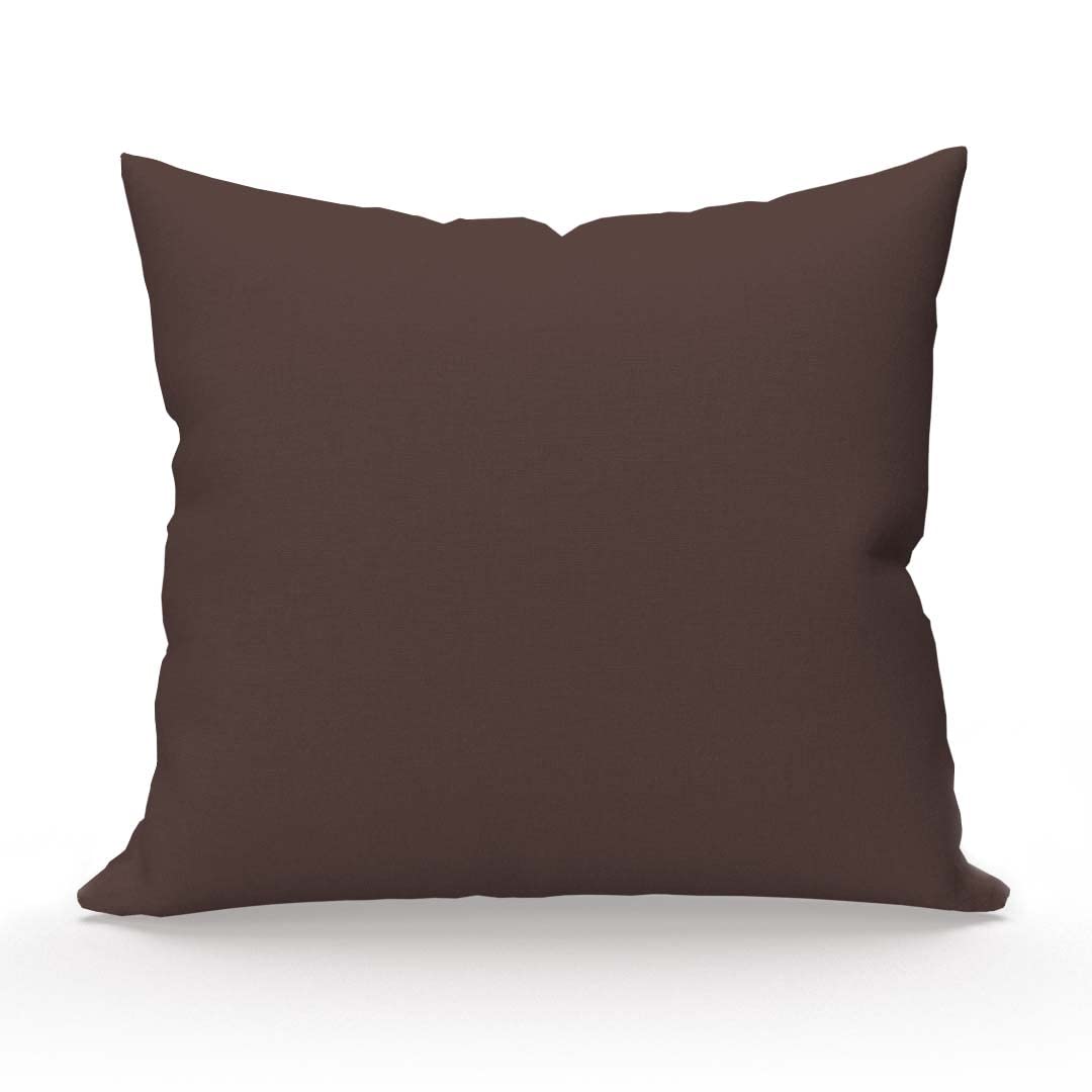 Soleil d'Ocre Cotton Cushion Cover, Brown, 63 x 63 cm