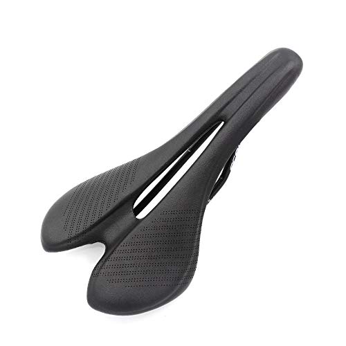 Selle de vélo à conception creuse et structure acier robuste
