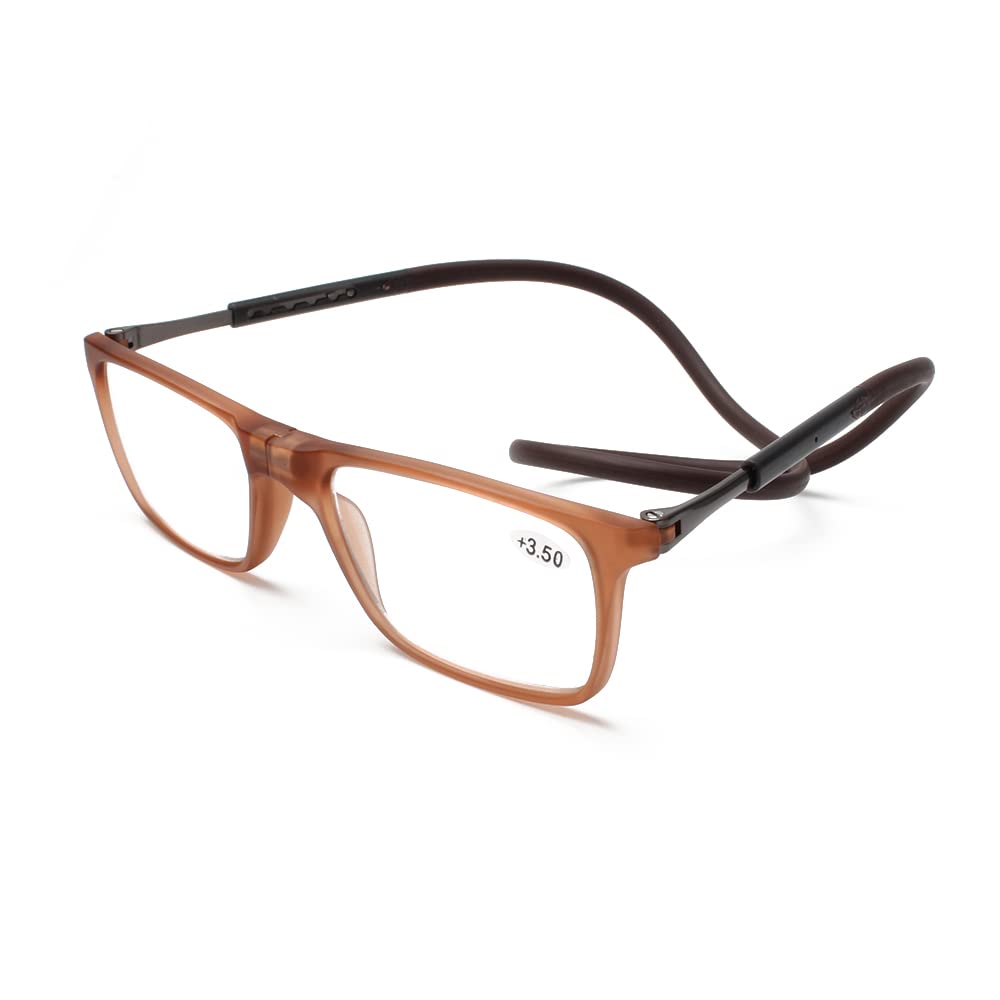 Sunshades Bhavya Optic® Magnetic Compact Reading Glass With Retainer Silicone Band Reading Glasses For Above 40 years