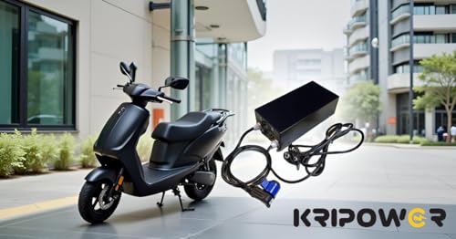 Image of E-Bike Charger 72V 10A for Okinawa Praise pro (Brand: KRIPOWER)