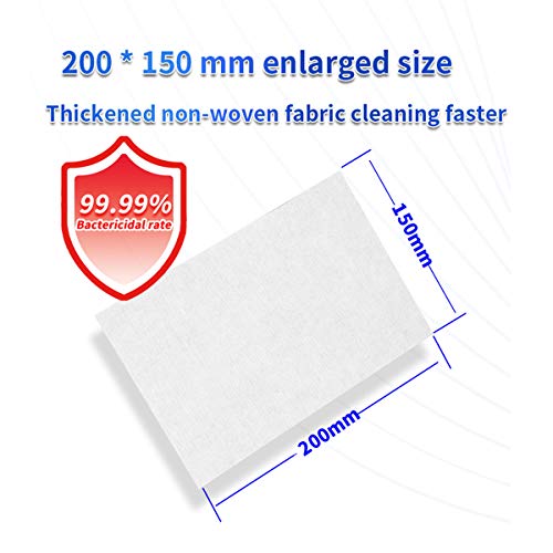 Alcohol Wet Wipes Disinfectant Wipes Portable Hand Alcohol Wipes Towel Disposable Wash Sterilization Disinfection Wipes for Antiseptic Skin Cleaning Care for Home Office Car Indoor - Thumbnail 6